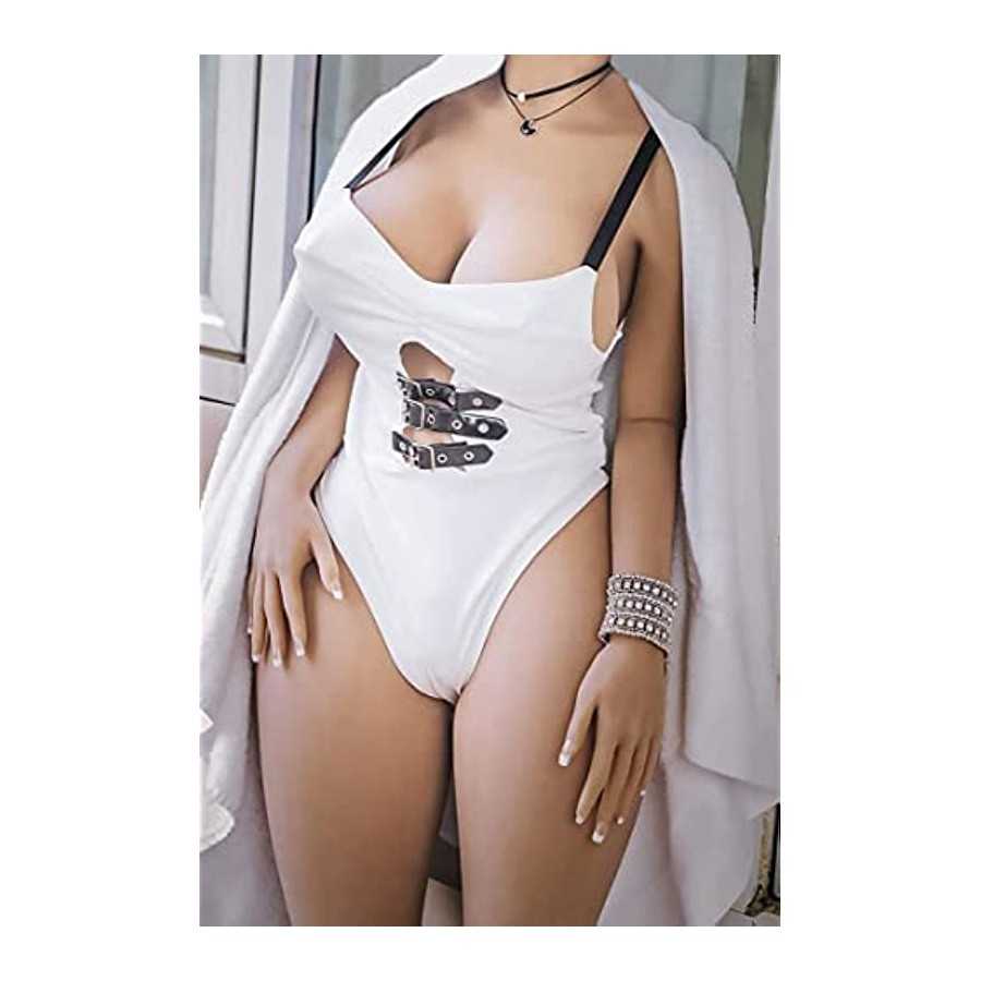 Lifelike Sex Doll, 163cm BBW Adult Dolls for Men Full Body Sex Silicone Toys Full Size Toros Sexdoll H Boobs Real Sex Love Dolls
