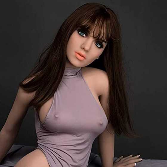 Sex Doll Head with Realistic Mouth with 3D Realistic Textured for Oral Sex,Wheat Skin,7lb Lifelike Male Masturbators Adult Sex T