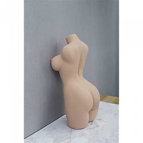 daomo Adult Sex Doll Men Sex Toy with Big Boobs Butt Realistic Pussy Ass Sexy Women Torso, 3 in 1 Real Skin Love Dolls with Vagi