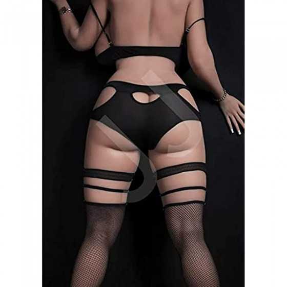 Silicone Doll TPE Sex Doll Standing Belt Dual Channel Male Masturbator Pocket Pussy Love Doll Adult Sexual Pleasure Comfortable 