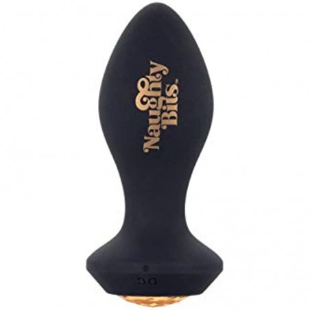  SE-4410-46-3 Naughty Bits Shake Your Ass Petite Vibrating Butt Plug