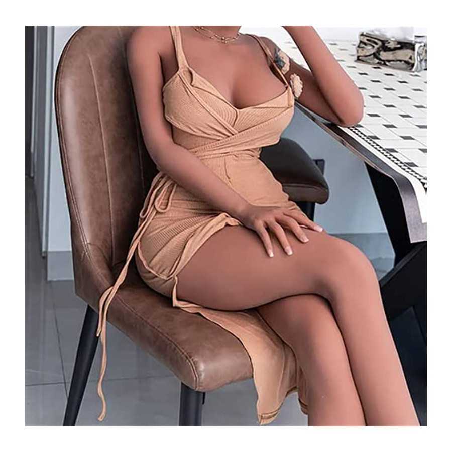 TOULKUR Sex Dolls 5.55 FT Silicone Sex Doll Life Size Sex Doll for Men Full Body Sexy Sexdoll Men Full Size Sex Doll with E-Cup 