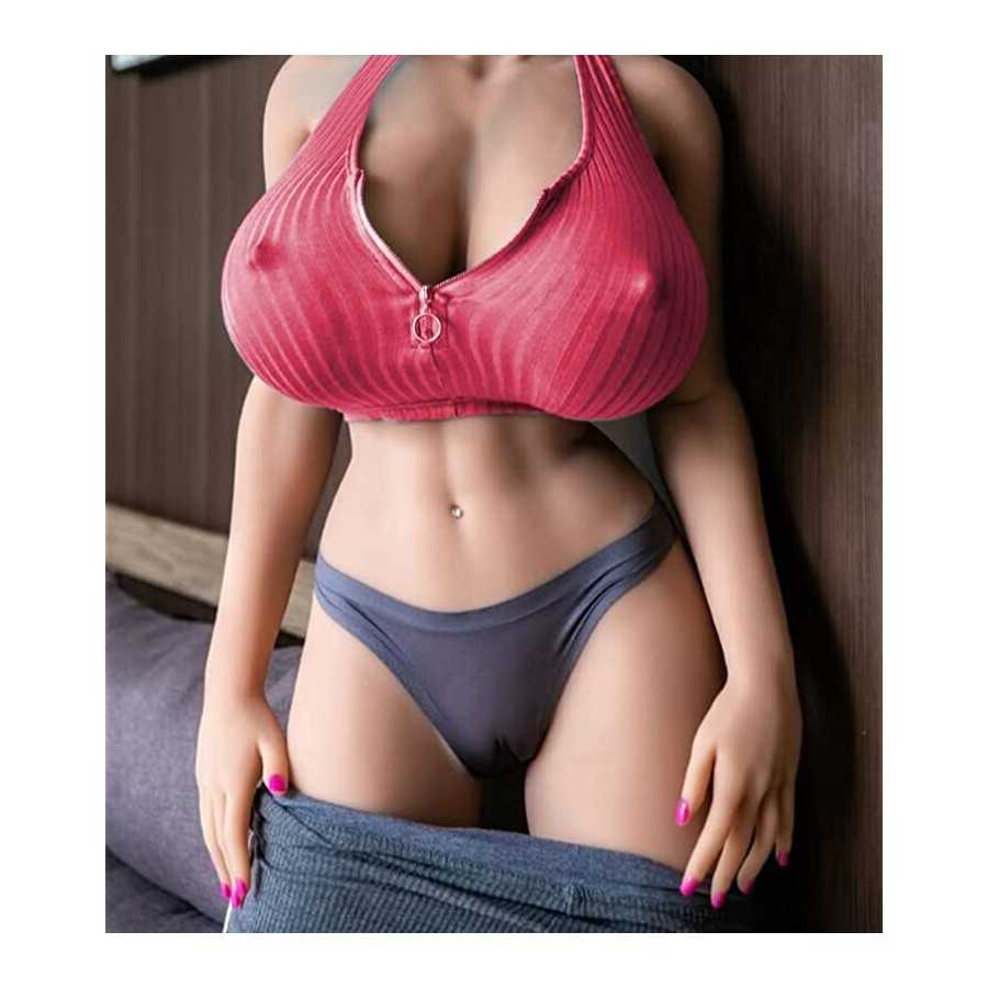 Sex Dolls Women Torso Big Breast Silicone Doll Full Body Sex Doll Life Size for Men TPE Sex Doll Adult Sex Toys Lifelike Male Se