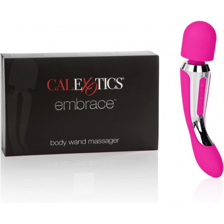  Embrace Body  Massager – Silicone Waterproof Vibrator – 7 Function Rechargeable Adult Sex Massager for Couples - 