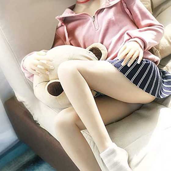 Sex Doll 3D Full Size Sex Dolls for Men with Realistic Flat Chest Butt Pussy Ass Male Masturbator Sex Toy, Life Size Sex Doll Fe