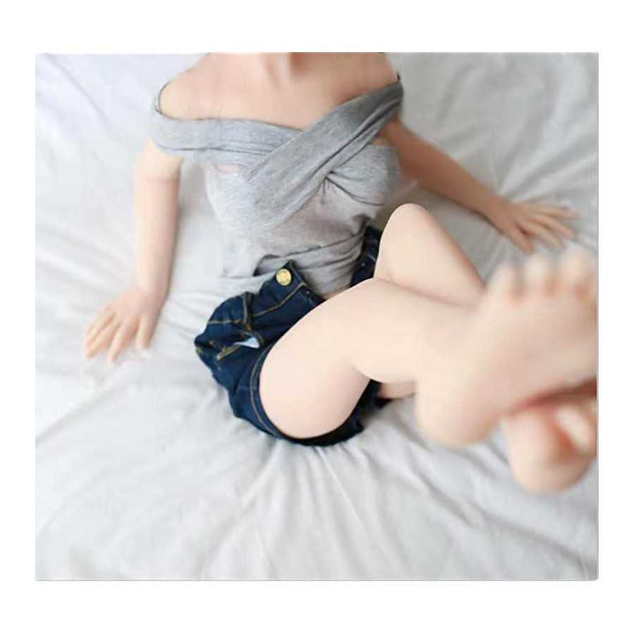 Silicone Sex Dolls Full Body Dolls Sexy Life Size TPE Male Sex Dolls Love Doll Real Adult Women Torso Love Doll with Metal Skele