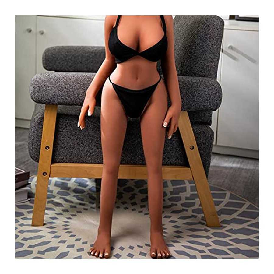 PYNLS-Sex Doll Big Jelly Boobs Women's Torso Full Size Sec Toys for Man TPE Silicone Doll Full Body Male Sex Dolls for Men USA i