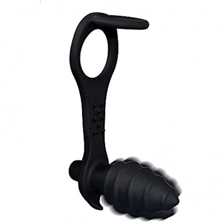 Anal Vibrator 10 Speed Prostate Massager Vibrating Anal Plug Silicone Waterproof Sex Toys