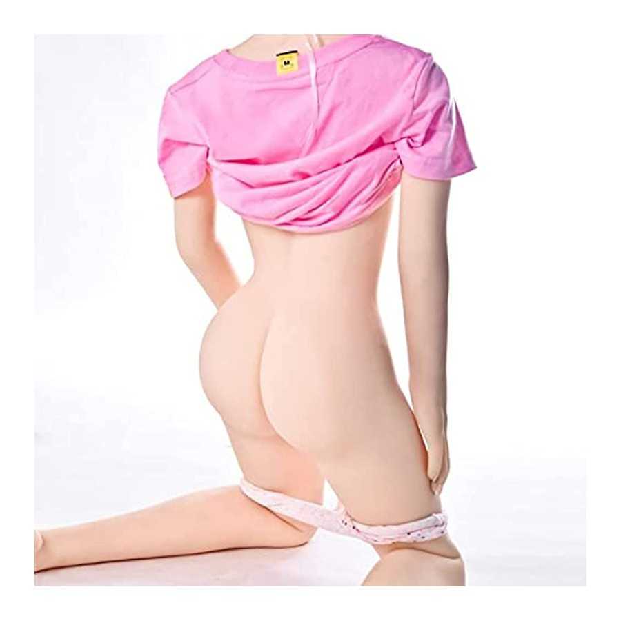 Flat Chest Sexy Adult Sex Dolls for Full Life Size Sex Doll Silicone LoveDolls Men's Lifelike Underwear Live Doll Sexy Realistic
