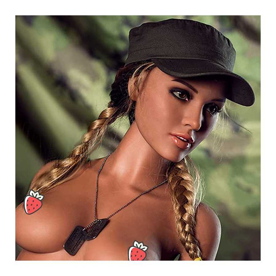 Silicone Sex Doll Realistic TPE Sex Dolls Head Sexy Life Size for Men Doll Sex Head Sex Dolls Women Love Doll（Only Head）