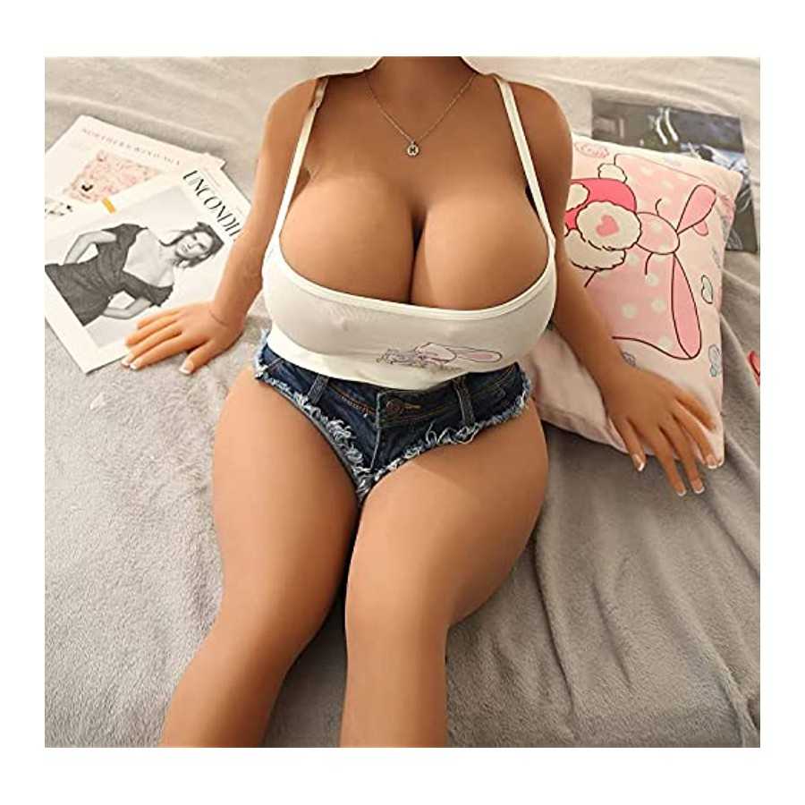 Huge Butt and Boobs Sex Doll Real Women Torso Love Doll with Feet Standing and Masturbation Sex Toys, US Shipping