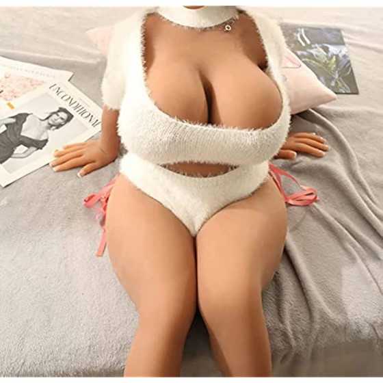 Huge Butt and Boobs Sex Doll Real Women Torso Love Doll with Feet Standing and Masturbation Sex Toys, US Shipping