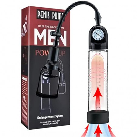 Penis Pump, Manual Vacuum Penis Enlarger Enlargement Extend Pump, Adult Male Sex Toys, Sex Toys - Pumps & Enlargers - Trainer Sex Toys for Men Manual Stimulation