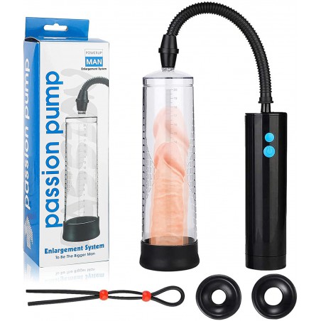 Manual Vacuum Penis Pump Strengthen Enlarger Booster Extender Device for Men Penis Massage Care with 1pcs  Vagina Sleeve, 3pcs Suction Sleeves in Different Sizes
