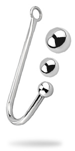 Butt Plug Hook with 3 Interchangeable Balls