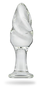 Glass Anal Butt Plug