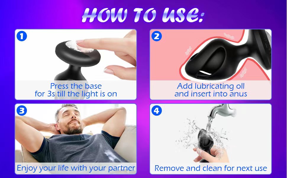 Vibrating Butt Plug