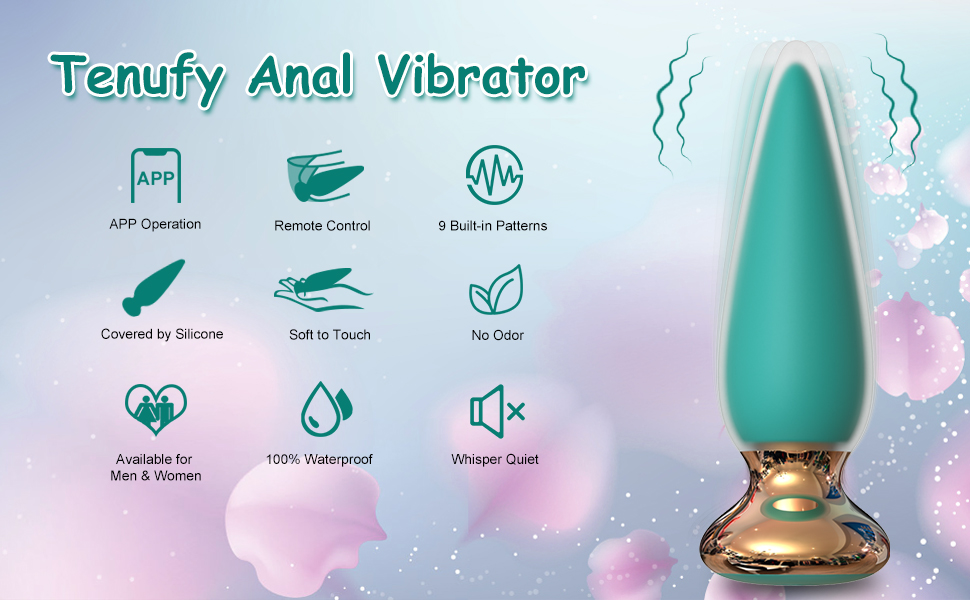 App & Remote Control Anal Butt Vibrator Prostate Massager