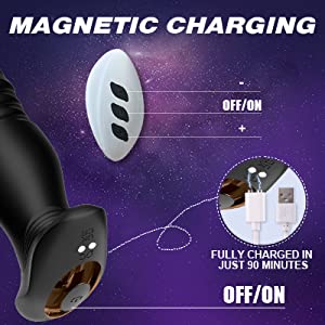 Magnetic suction charging