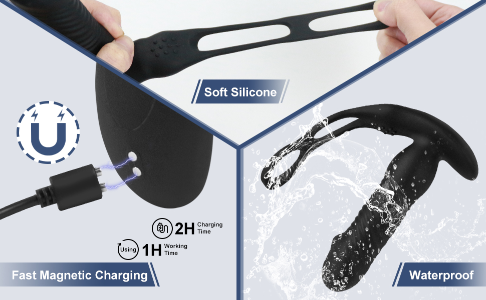 Thrusting Anal Vibrator Prostate Massager