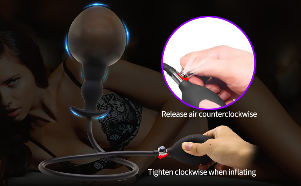 Silicone anal plug