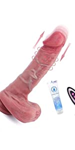 Thrusting Realistic Dildo