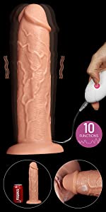 huge vibrating dildo