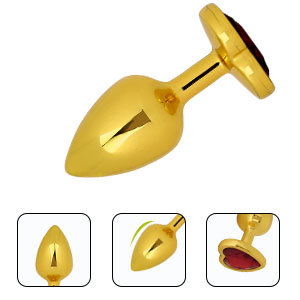  Stainless Steel Anal Butt Plug Fantasy Sex 