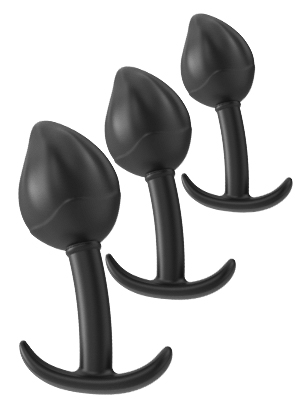 All 3 plugs are made from silicone