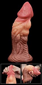 Silicone Realistic Dildo Prostate Massager Large Butt Plug Anal Toy Anal Plugs Dragon