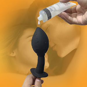 Anal plug training suit