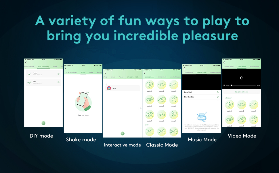 APP control, remote interaction