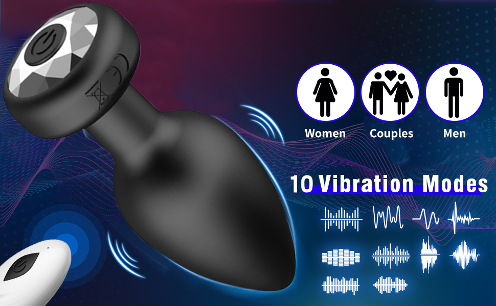 Anal Plug Vibrating Butt Plug