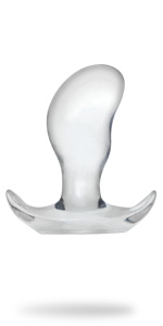Transparent Flexible Butt Plug