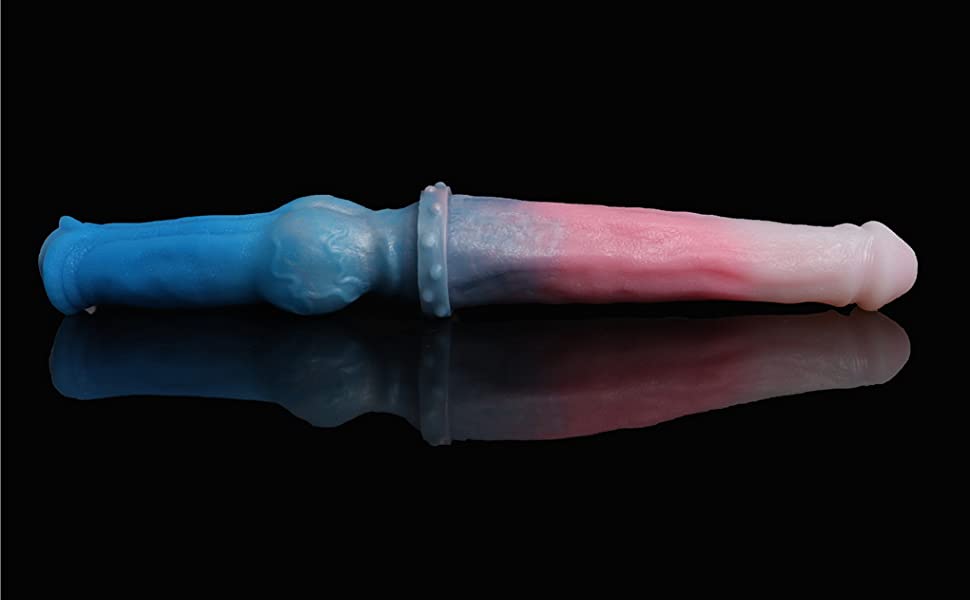 Animal dildo double-ended