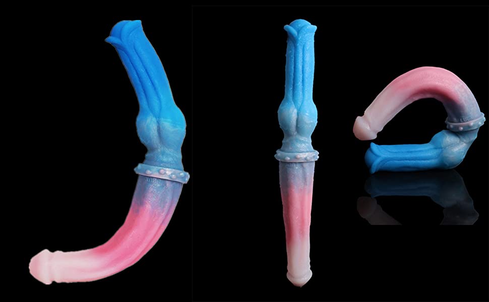 Animal dildo double-ended