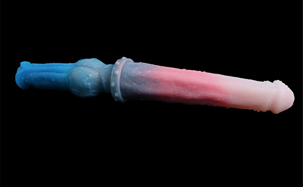 Animal dildo double-ended