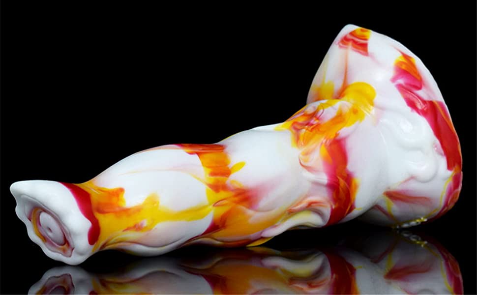 Colorful dildo anal plug