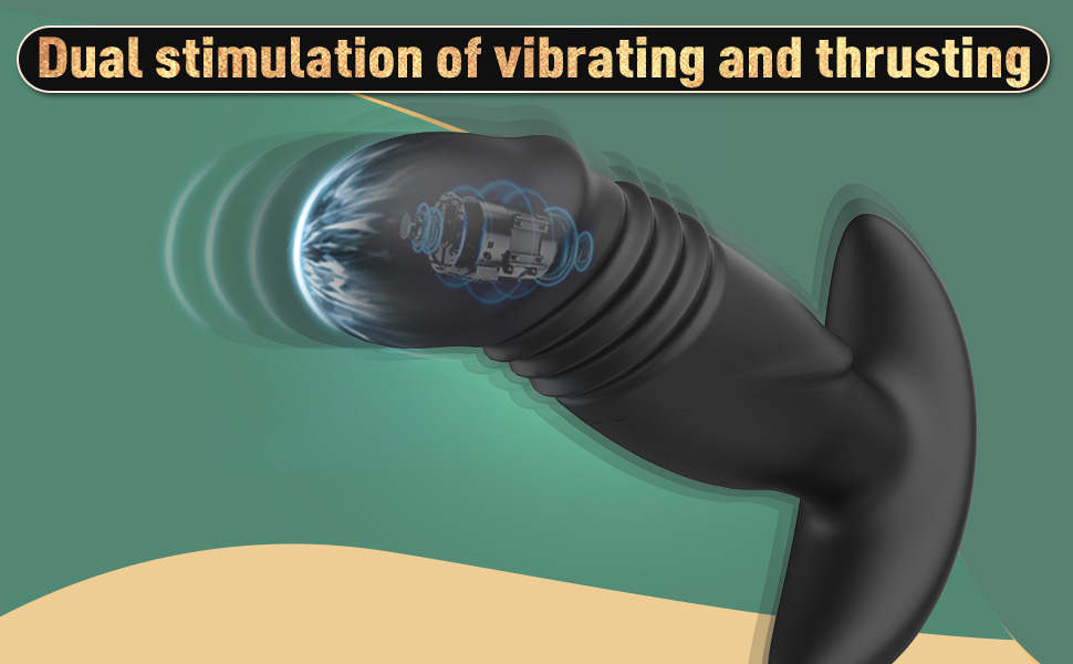 Adult Sex Toy for Men Women Thrusting Vibrators Adult Dildo Wearable Panty Sex Toy for Couples