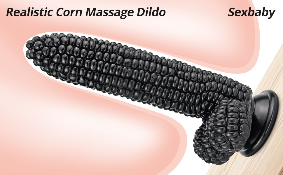 Realistic Corn Massage Dildo