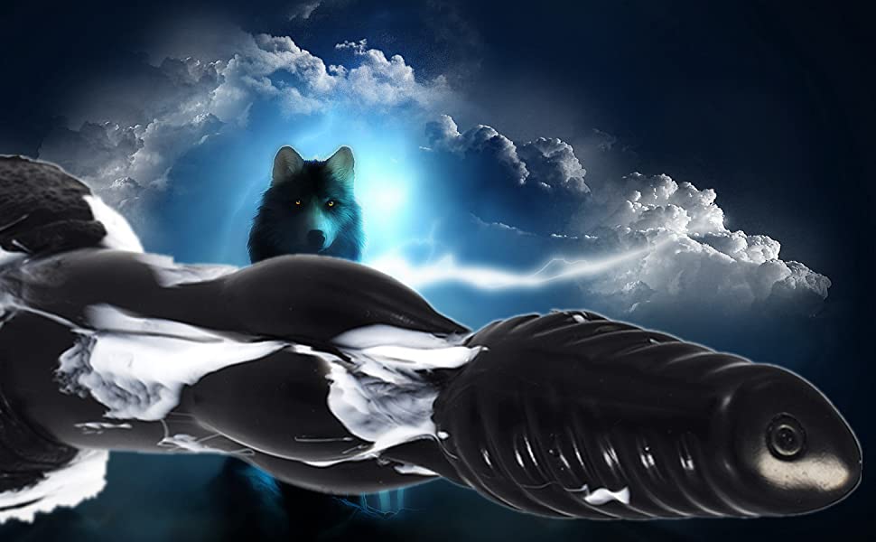 Wolf dildo dog dildo