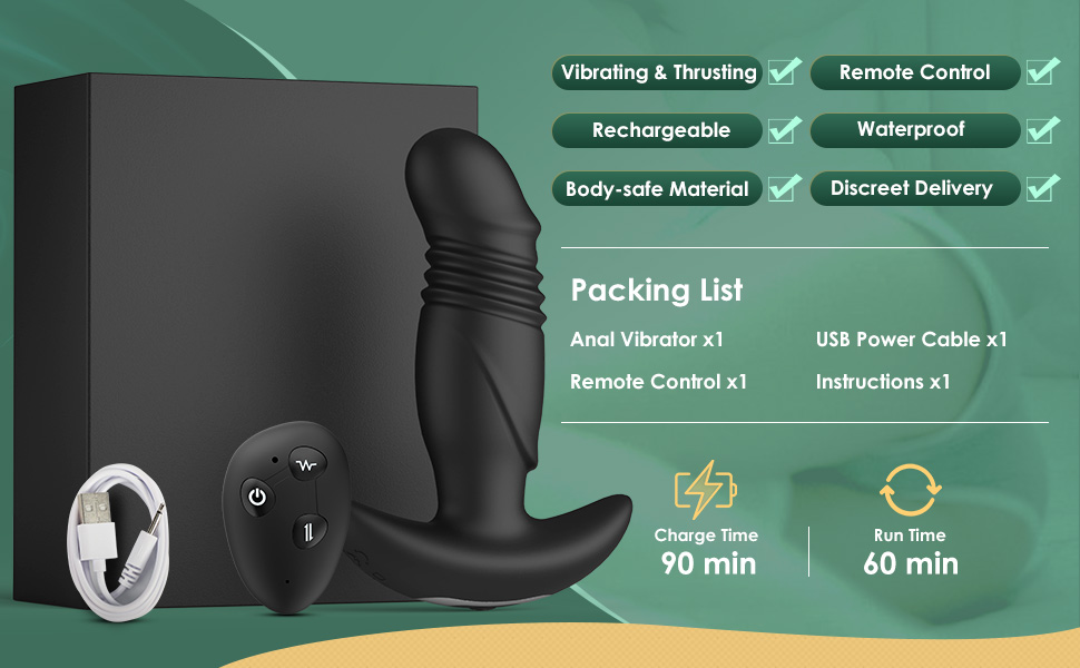 Adult Sex Toy for Men Women Thrusting Vibrators Adult Dildo Wearable Panty Sex Toy for Couples