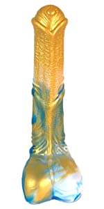 Ribbed horse dildo