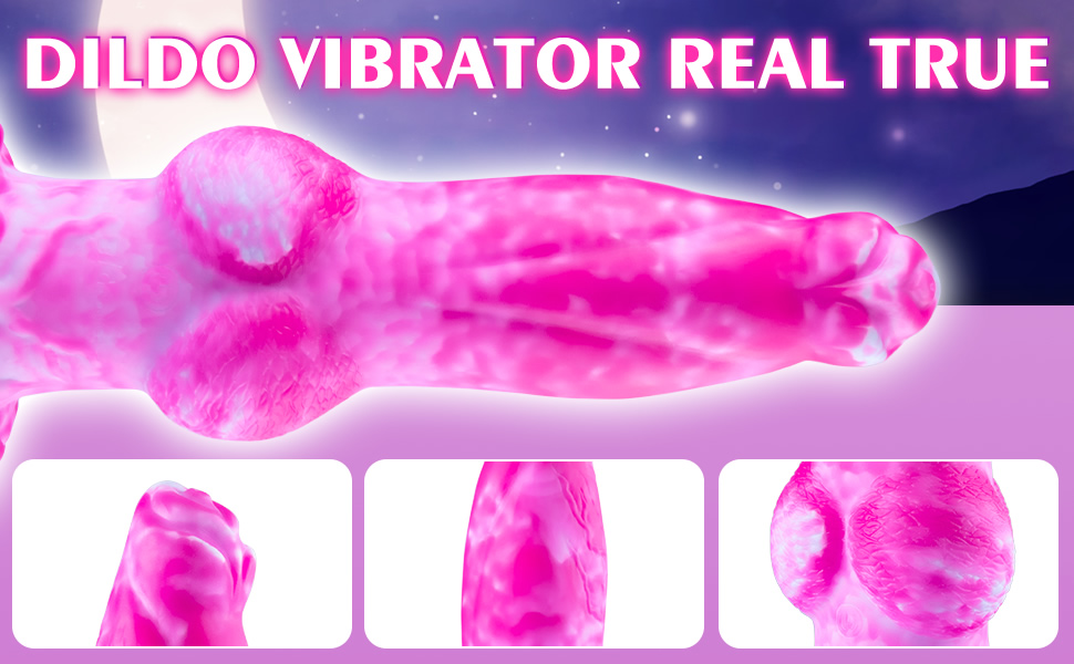 Thrusting Vibrating Dildo Vibrator