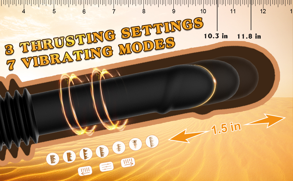 thrusting vibrator