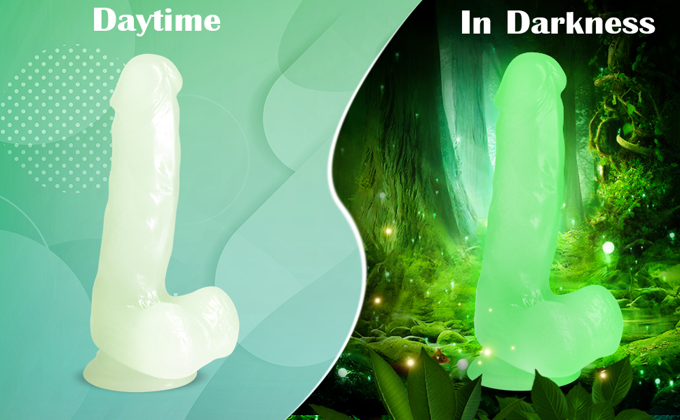 luminous dildo glow in the dark dildos