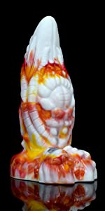 Colorful beast dildo