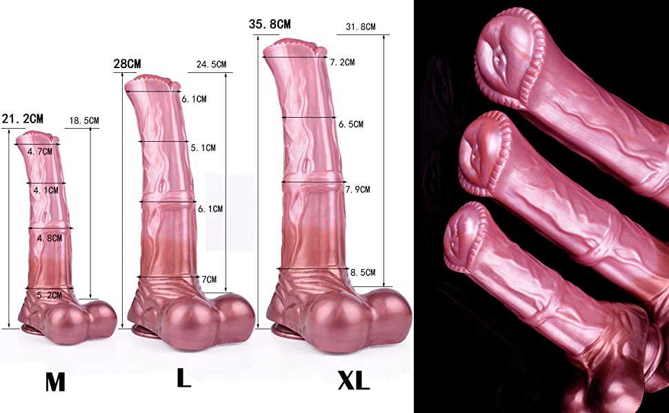 Artificial horse dildo