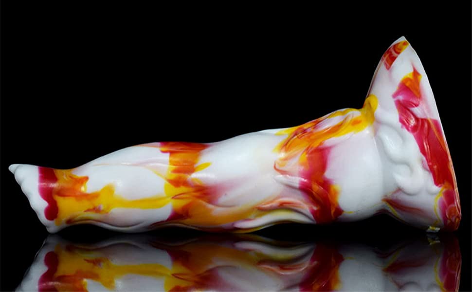 Colorful dildo anal plug