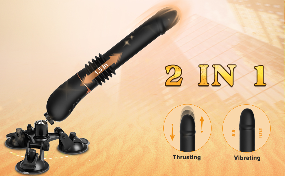thrusting dildo sex machine